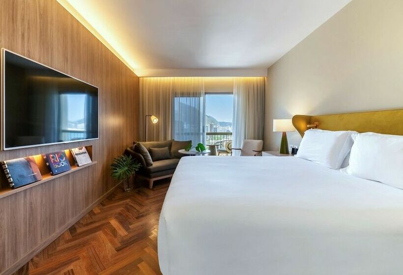 디럭스 룸 바다 전망, Fairmont Rio De Janeiro Copacabana
