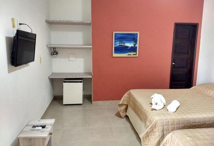 Quarto Quádruplo Estandar, Pousada Bore Koko