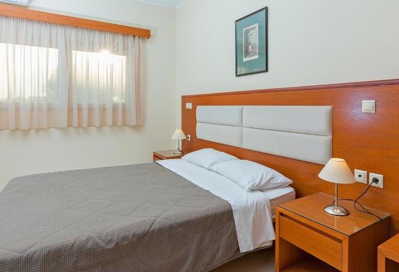 استودیو استاندارد با چشم‌انداز استخر, Paleos Apartments