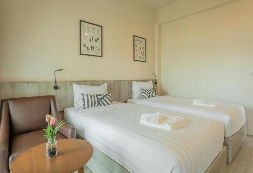 스탠다드 전망 룸, Ang Pao Hotel Phuket