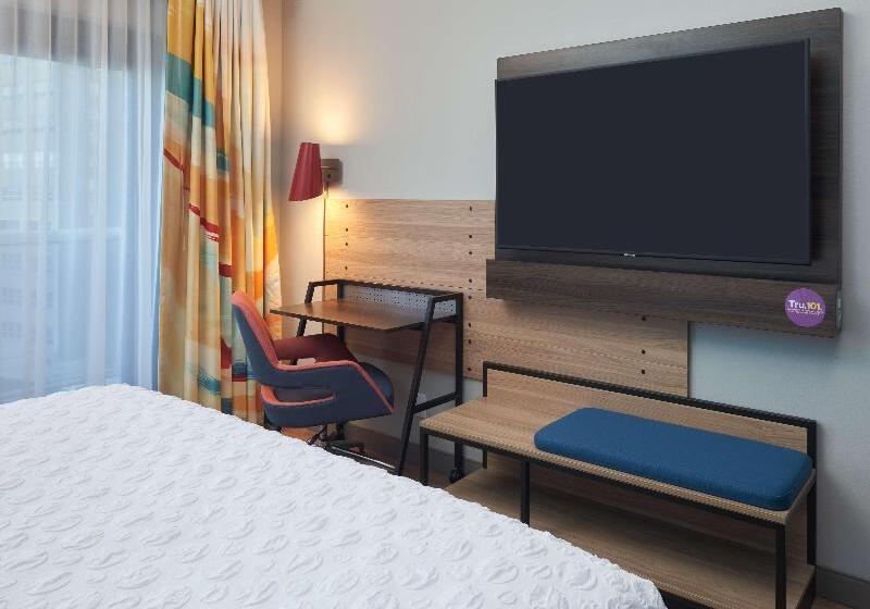 스탠다드 룸 킹사이즈 침대, Tru By Hilton Pompano Beach Pier
