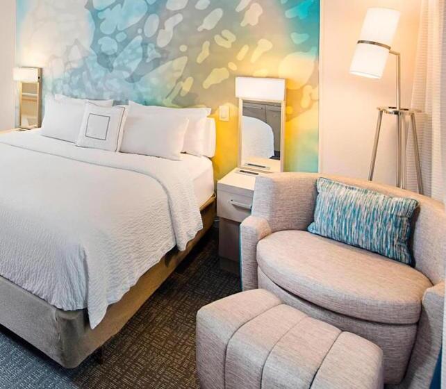 キングサイズベッドのスタンダードルーム, Courtyard By Marriott West Palm Beach Airport
