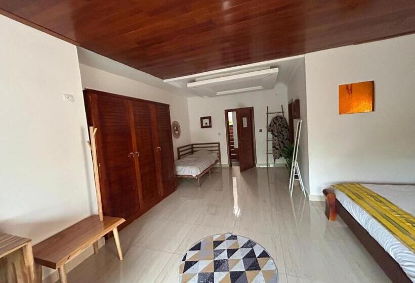 اتاق استاندارد با تخت بزرگ, L'oasis Guesthouse