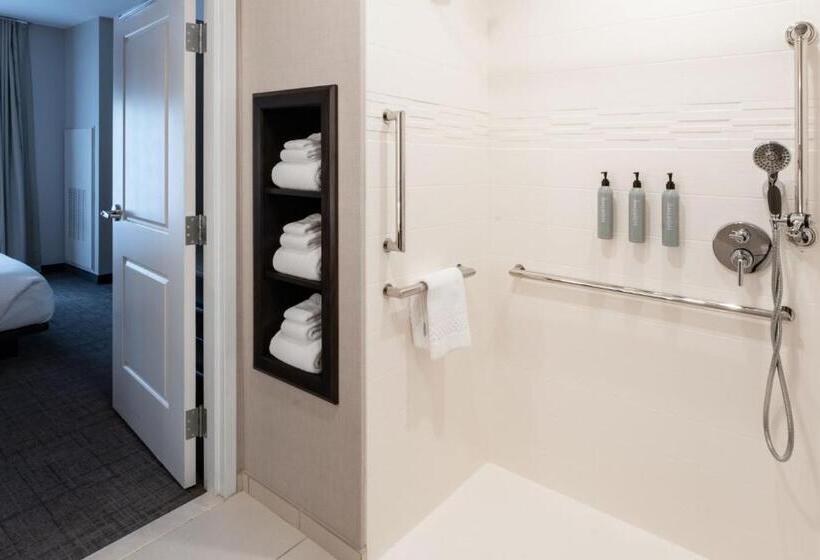 스탠다드 스튜디오 킹침대, Residence Inn By Marriott Wilkesbarre Arena