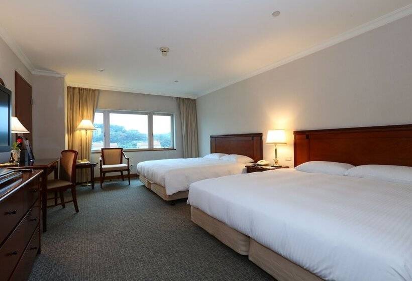 اتاق استاندارد چهار تخته, Evergreen Laurel Hotel   Keelung