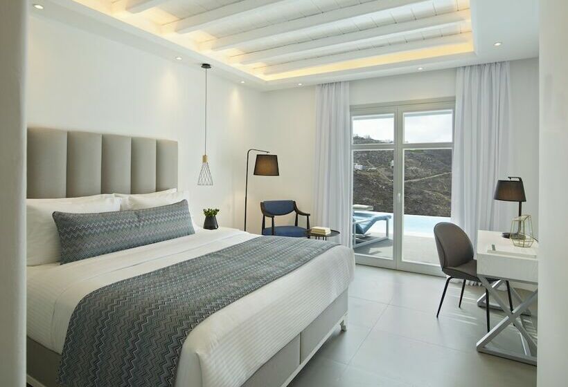 Deluxe Suite Sea View, Epic Blue Mykonos