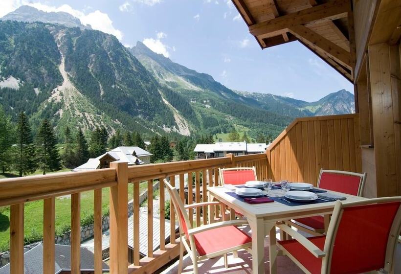 Апартаменты 3 Спальни, Madame Vacances Residence Les Jardins De La Vanoise