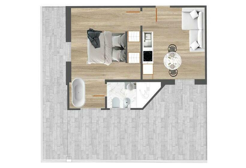Люкс Вид на Море, Miami Suite