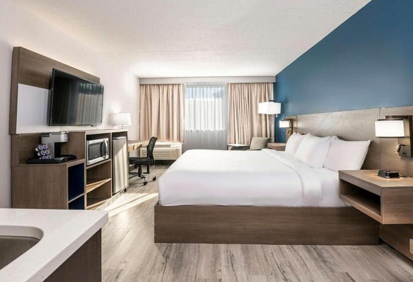 キングサイズベッドのスタンダードルーム, Comfort Suites Kingston Central