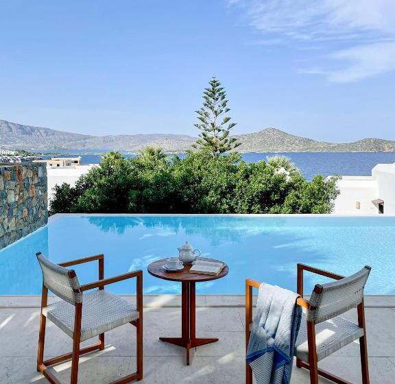 Superior bungalow with sea view, Aquila Elounda Village Resort, Suites & Spa
