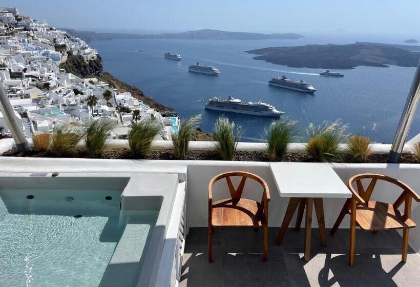 Superior suite with view, Nomikos Villas