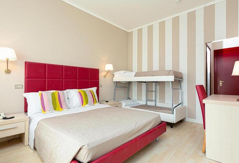 غرفة قياسية رباعية, Corona Milano Marittima