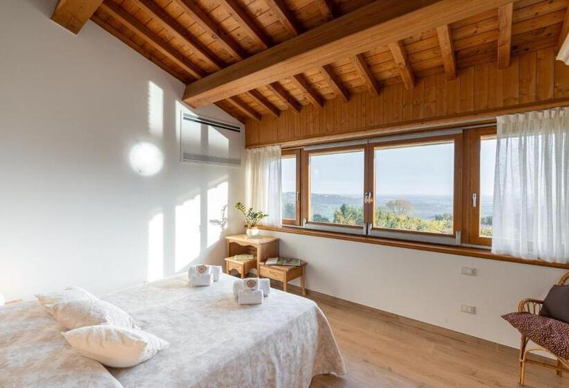 스탠다드 룸 풀장 전망, Agriturismo Ai Dossi