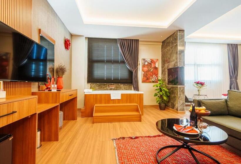带大床的套房, Library Hotel Erciyes