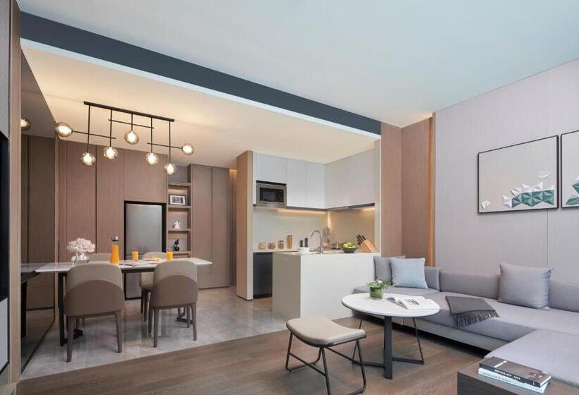 آپارتمان اجرایی 1 خوابه, The Meixi Lake, Changsha Marriott Executive Apartments