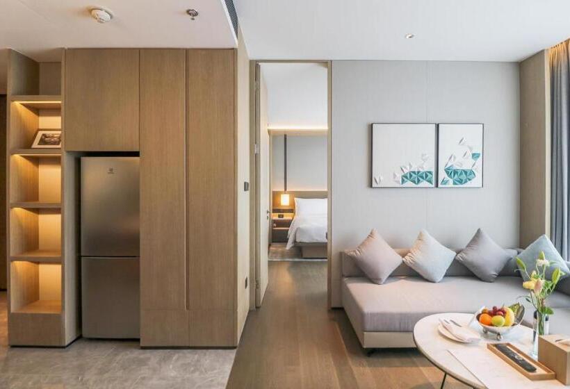 1 Bedroom Apartment Lake View, The Meixi Lake, Changsha Marriott Executive Apartments