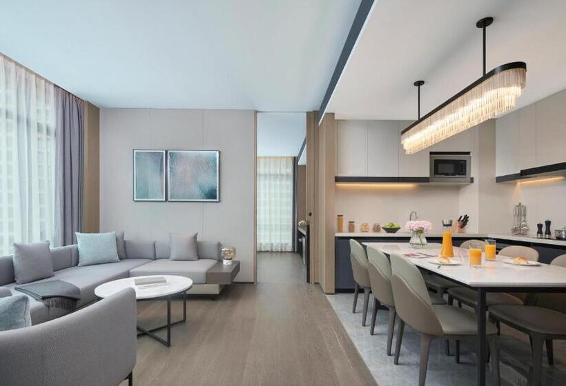 آپارتمان 2 خوابه, The Meixi Lake, Changsha Marriott Executive Apartments