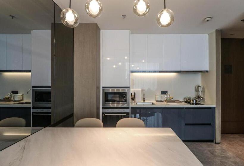 1 Bedroom Apartment City View, The Meixi Lake, Changsha Marriott Executive Apartments