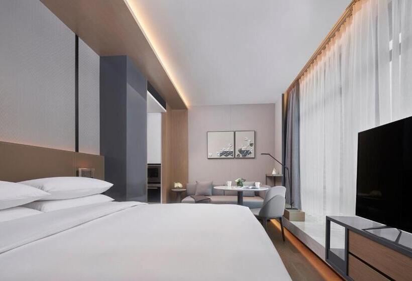 استودیو استاندارد با تخت کینگ, The Meixi Lake, Changsha Marriott Executive Apartments
