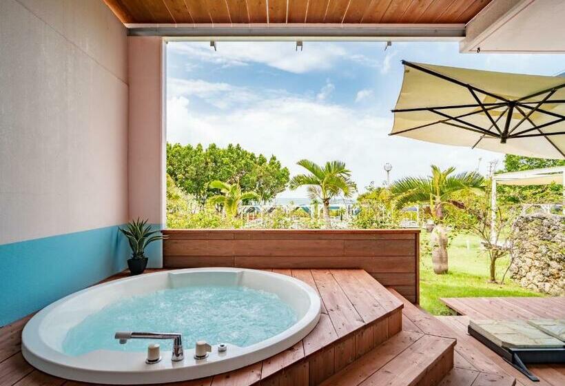 Deluxe Suite Sea View, ザ・ビーチテラスホテルアオ石垣