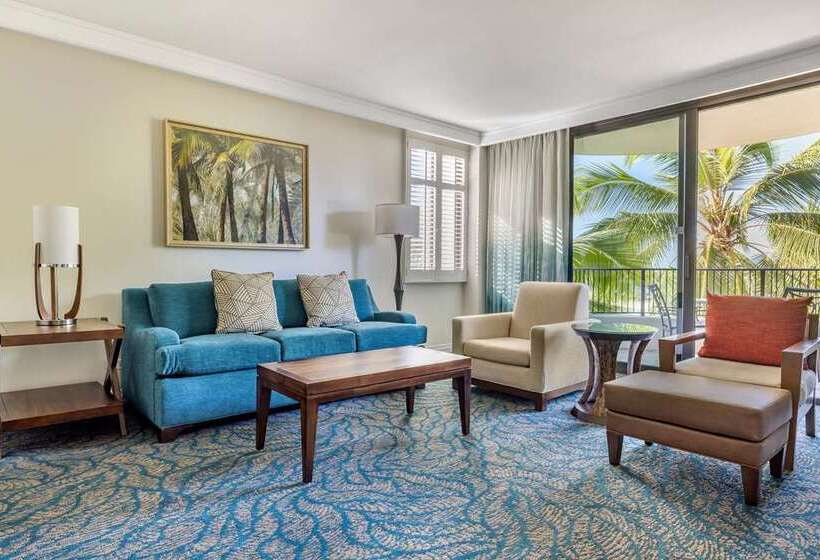 آپارتمان 2 خوابه با چشم‌انداز دریا, Hilton Grand Vacations Club At Hilton Hawaiian Village
