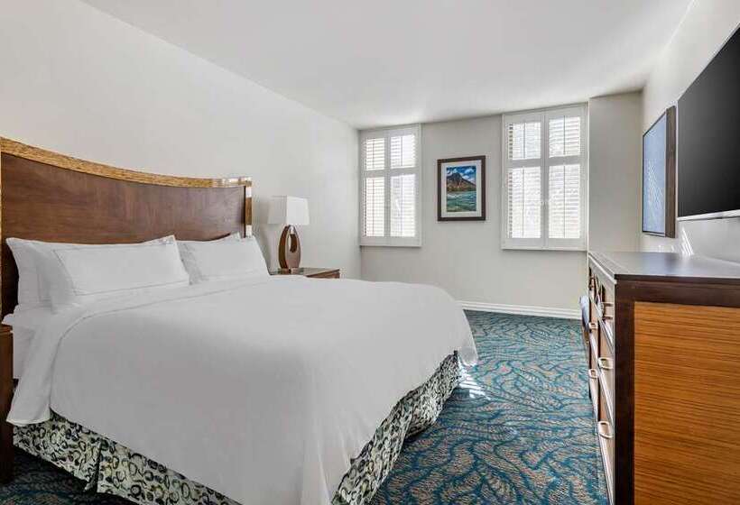 آپارتمان 2 خوابه با چشم‌انداز دریا, Hilton Grand Vacations Club At Hilton Hawaiian Village