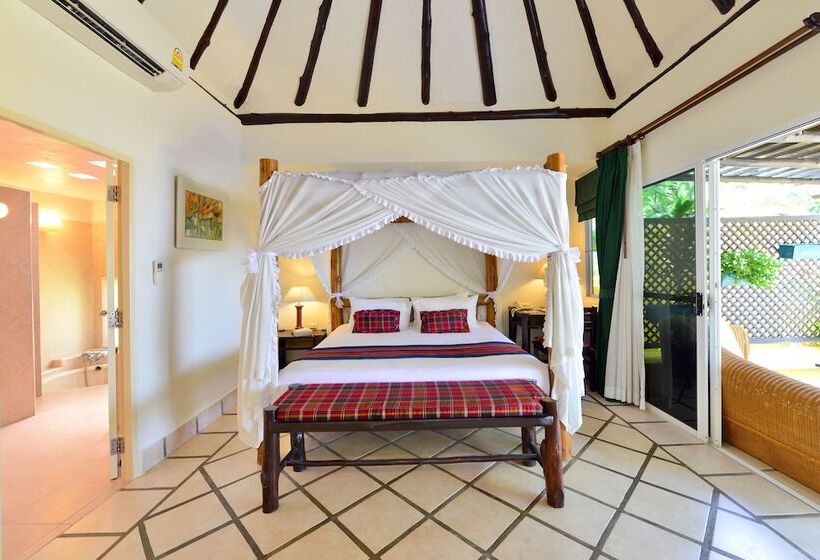 اتاق استاندارد با چشم‌انداز دریا, Supatra Hua Hin Resort