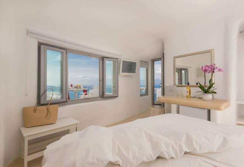 اتاق استاندارد با چشم‌انداز, Iliovasilema Hotel & Suites