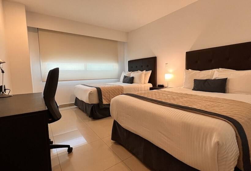 اتاق استاندارد با 2 تخت دوبل, México Plaza Celaya