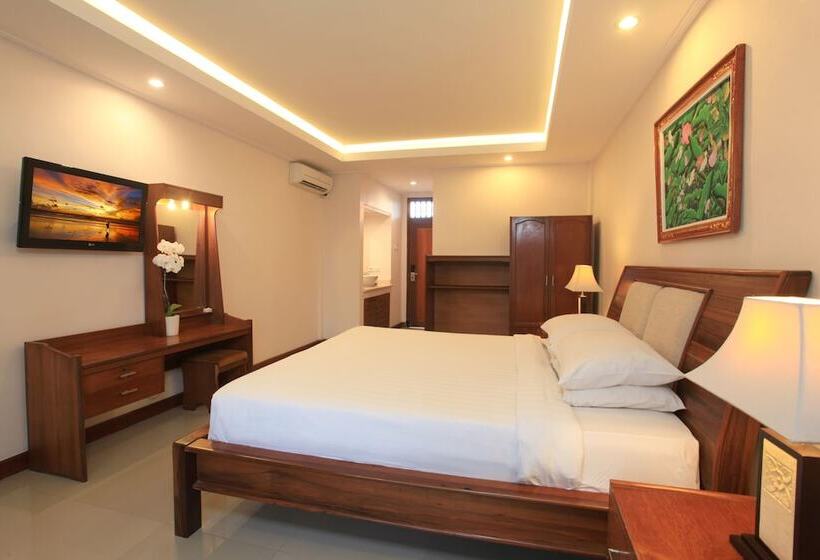 Quarto Deluxe Vista Piscina, Matahari Bungalow