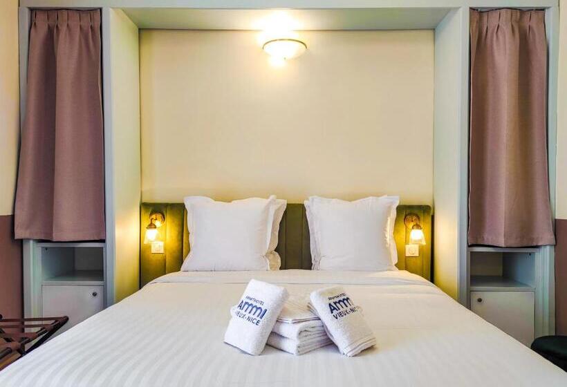 Estúdio Estandar com Sacada, Aparthotel Ammi Vieux Nice