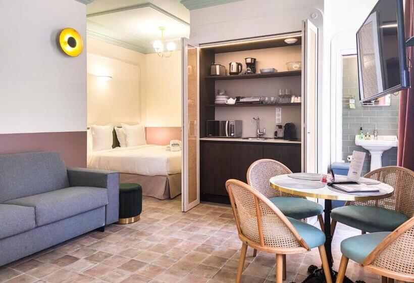Escritório Executivo, Aparthotel Ammi Vieux Nice