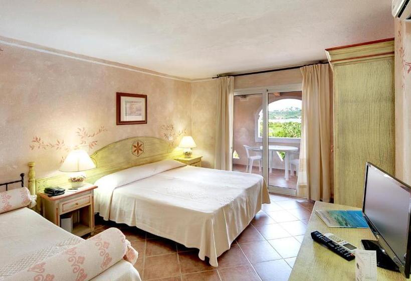 اتاق استاندارد با بالکن و چشم‌انداز دریا, Colonna Beach Hotel Marinella