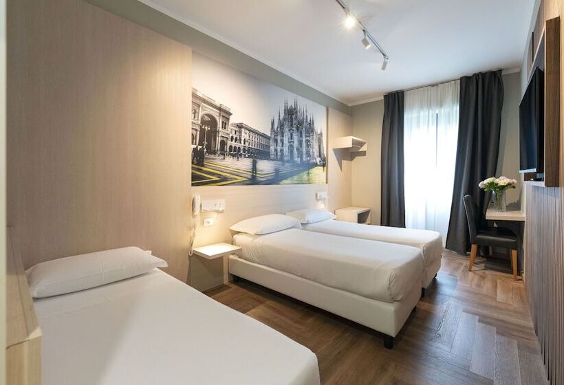标准三人间, Kleos Hotel Milano By Kleos Group Collection