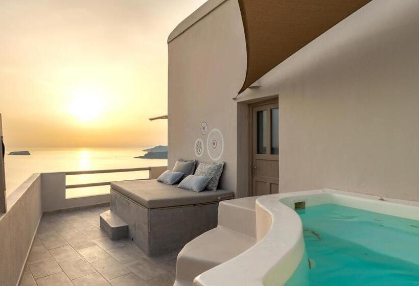 可观景的套房, Grand View   Megalochori Santorini