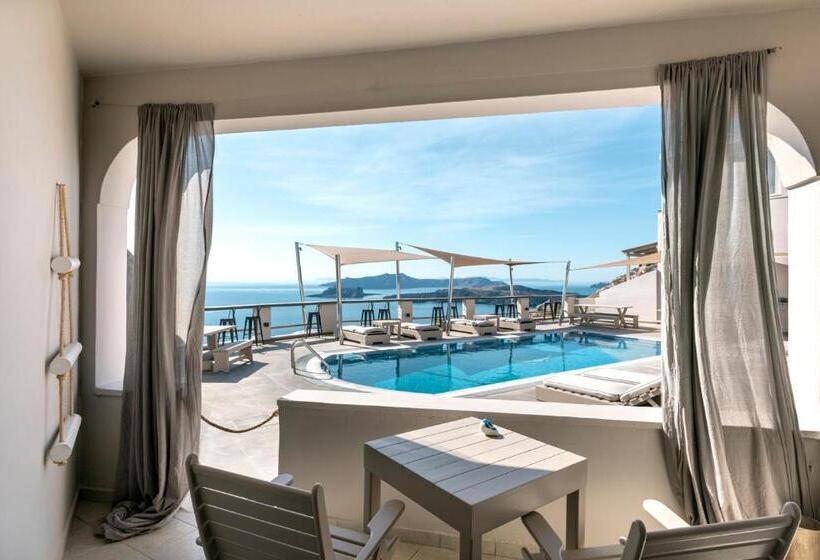 수피리어 전망 룸, Grand View   Megalochori Santorini
