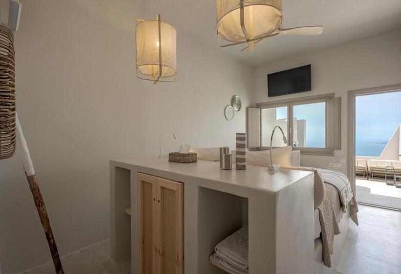可观景的套房, Grand View   Megalochori Santorini