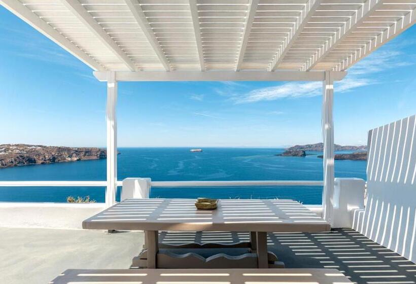 빌라 1 베드룸 - 수영장, Grand View   Megalochori Santorini