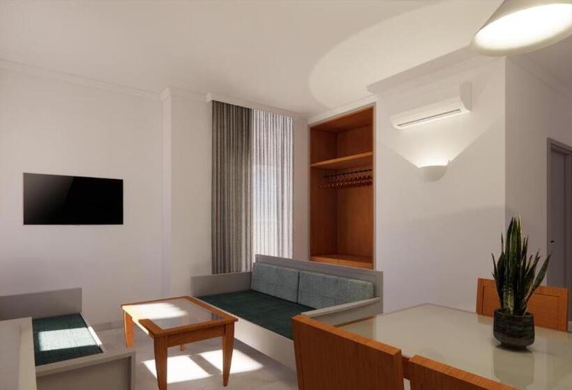 Апартаменты 1 Спальня Вид на Море, Chrispy Beach Resort, Agia Marina