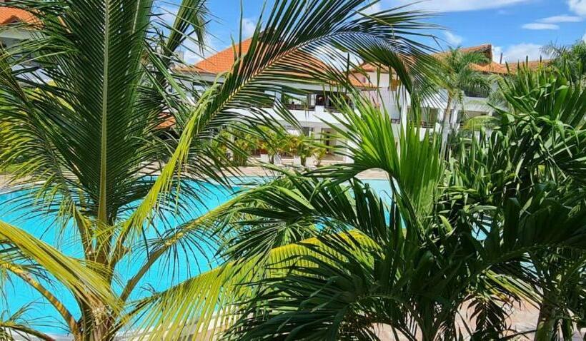 آپارتمان 1 خوابه با چشم‌انداز استخر, Residencial Paraiso Bayahibe