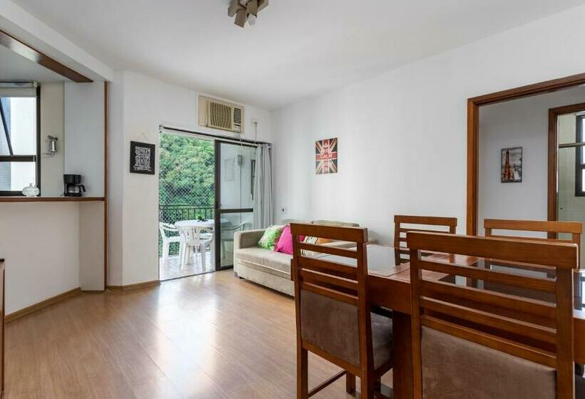 آپارتمان 1 خوابه با بالکن, Residence Real Copacabana