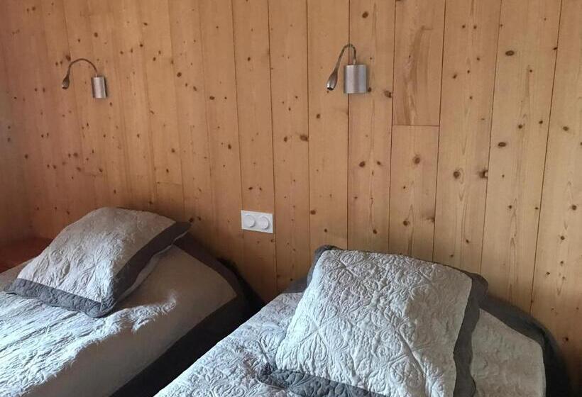 Апартаменты 1 Спальня с Балконом, Auberge Du Glandon
