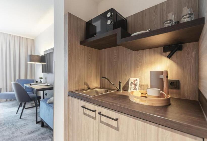 Апартаменты 1 Спальня, Acora Augsburg Living The City