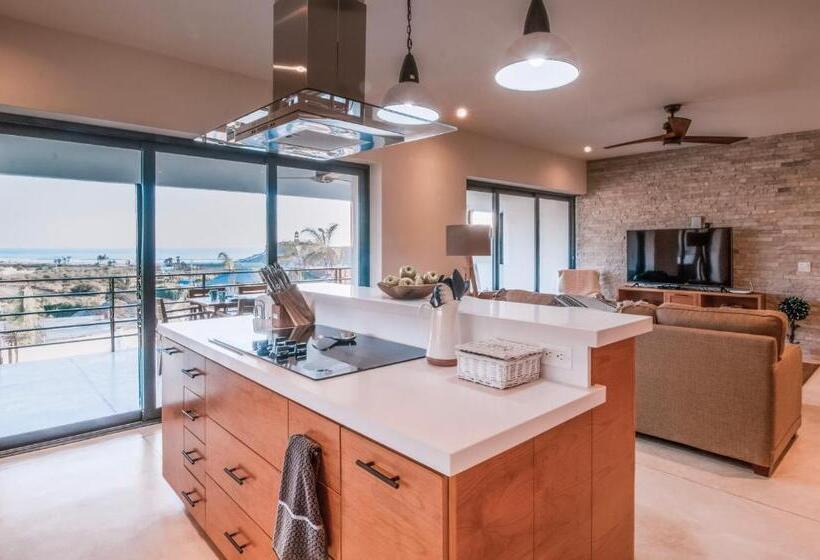 آپارتمان 1 خوابه با چشم‌انداز دریا, Cerritos Surf Residences