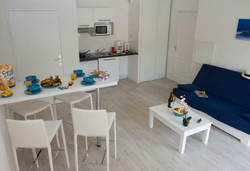 Апартаменты 1 Спальня с Балконом, Adonis Grandcamp  Residence Les Isles De Sola