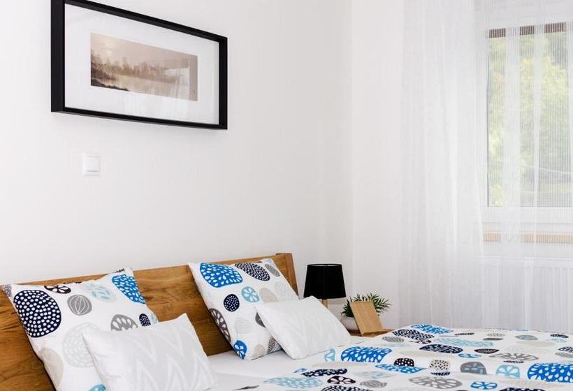 침실 1개 디럭스 아파트, Apartmány U Kotačků