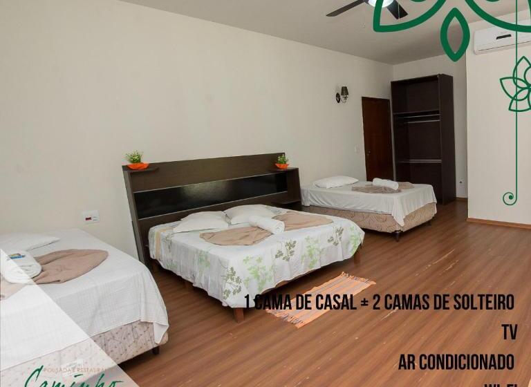 스탠다드 싱글 룸, Pousada No Caminho