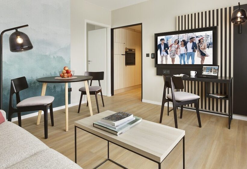 带1个卧室的公寓, Citadines Eurometropole Strasbourg