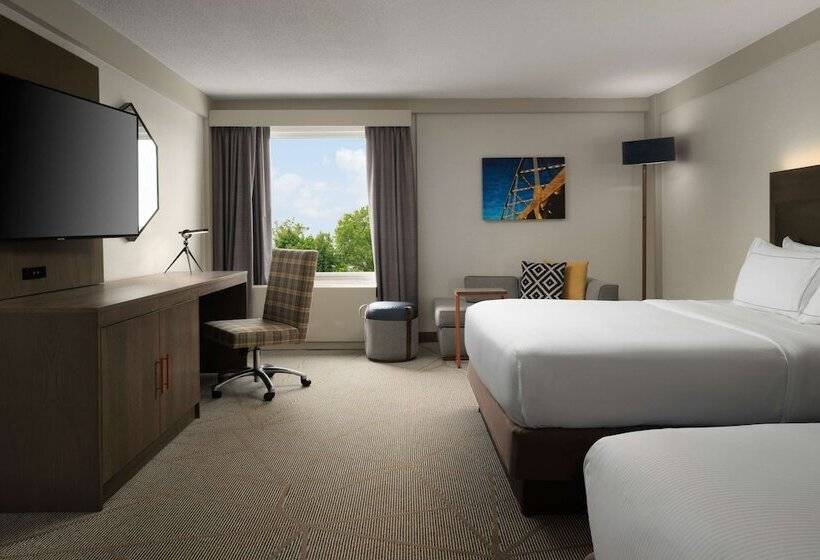 اتاق استاندارد با 2 تخت دوبل, Doubletree By Hilton Pittsburgh Airport