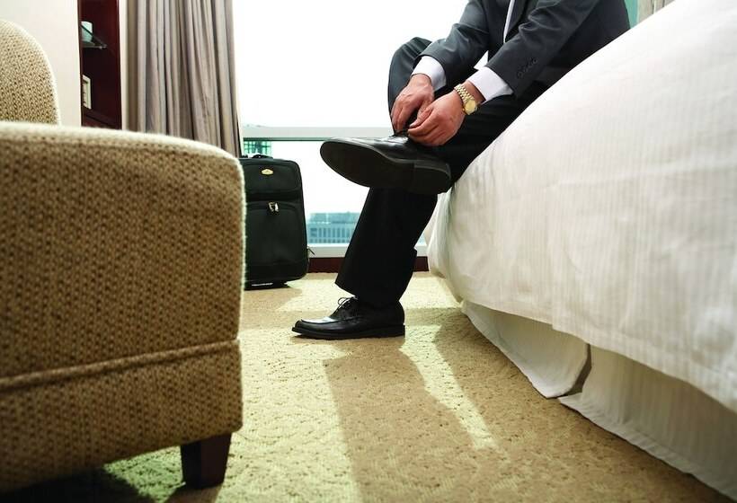 اتاق استاندارد با 2 تخت دوبل, Doubletree By Hilton Pittsburgh Airport